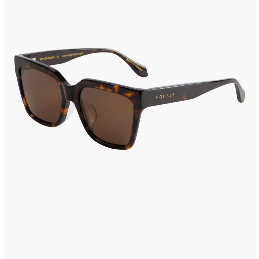 Mohala Eyewear Hana square frame low bridge sunglasses